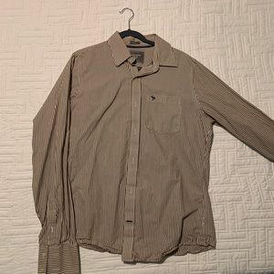Abercrombie & Fitch button up -size L